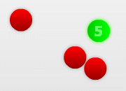 遊戲次數 : 共 0 人玩過
好玩指數 : 3 星
現時冠軍 : 暫時未有
你的排名 : 第 十 名
每局收費 : 金錢 1 
獎金比率 : 20  分 = 1 
點擊進入 : 5 秒觸球-遊戲室
遊戲說明 : 運用滑鼠移動控制 , 避開紅色球 , 5 秒之內觸碰綠色球