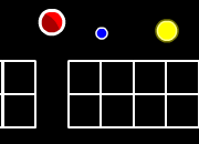 遊戲次數 : 共 0 人玩過
好玩指數 : 3 星
現時冠軍 : 暫時未有
你的排名 : 第 十 名
每局收費 : 金錢 1 
獎金比率 : 1500  分 = 1 
點擊進入 : 障礙藍色球-遊戲室
遊戲說明 : 運用鍵盤方向鍵控制藍色球 , 避開紅色球觸碰黃色球